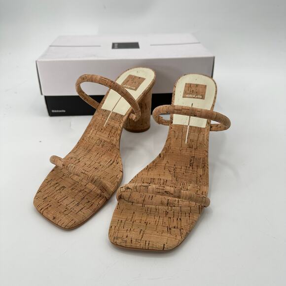 DOLCE VITA New in Box Noles Strappy Heel in Natural Cork // 11 - Picture 4 of 15